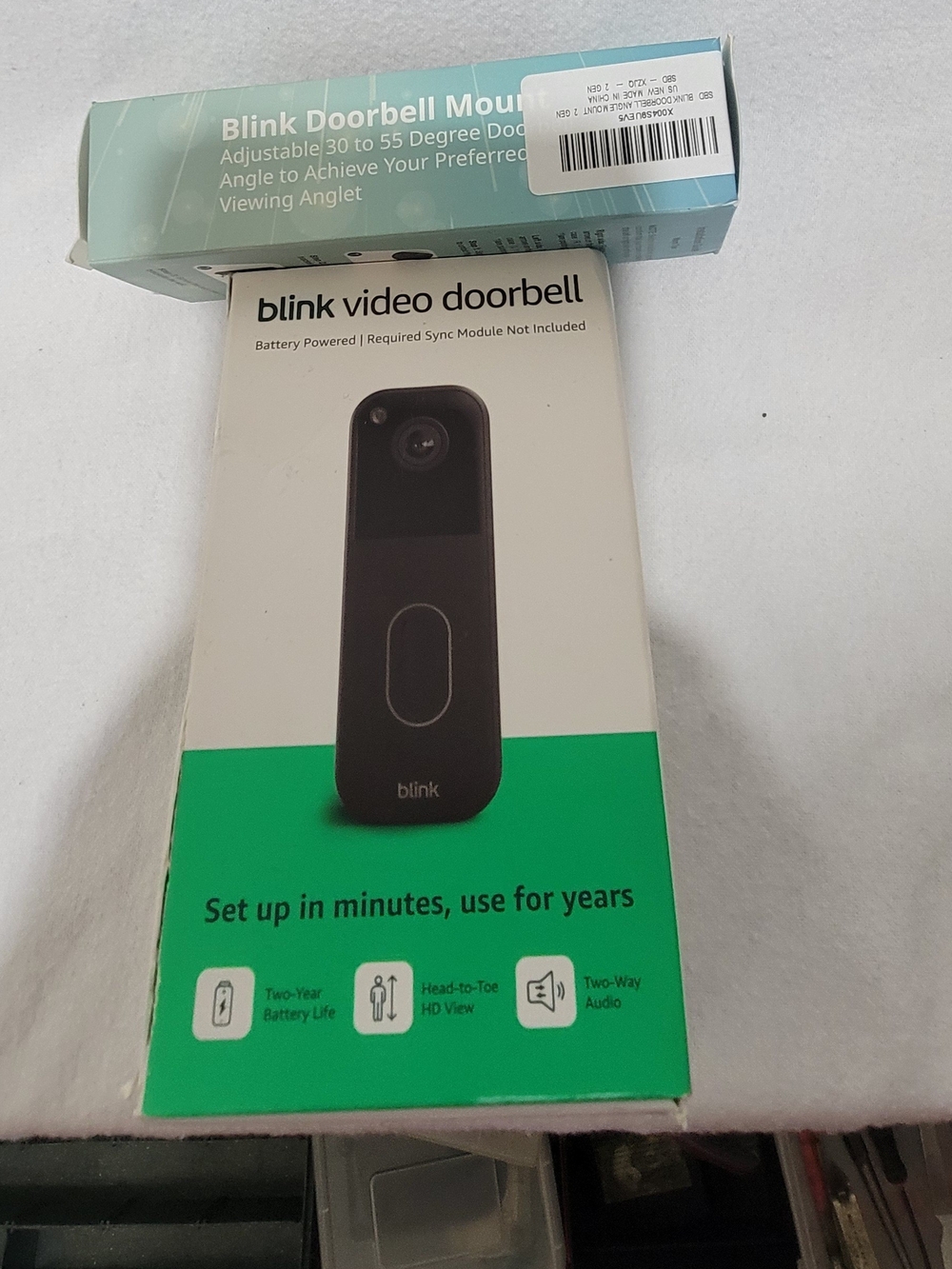 Blink Video Doorbell - Black